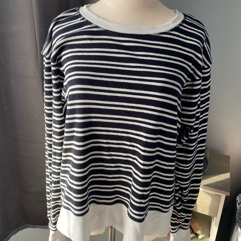 Maeve by Anthropologie size xl striped top